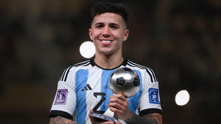 שחקן נבחרת ארגנטינה אנסו פרננדס נבחר לשחקן הצעיר של מונדיאל 2022