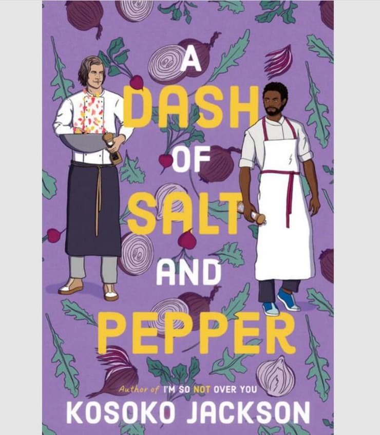 כריכת ספרו של קוסוקו ג׳קסון - A Dash of Salt and Pepper