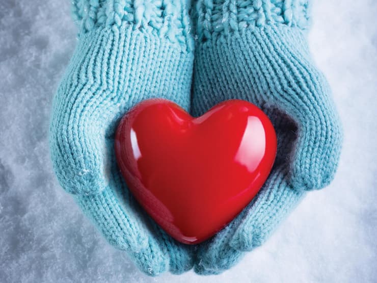 איך לשמור על הלב בחורף