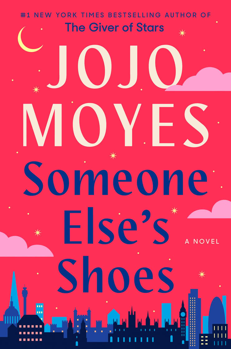 כריכת ספרה של ג'וג'ו מויס - Someone Else's Shoes