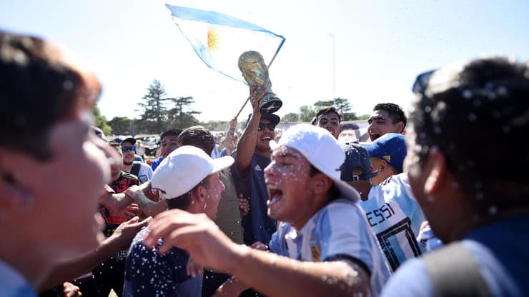 המצעד לכבוד זכייתה של ארגנטינה במונדיאל