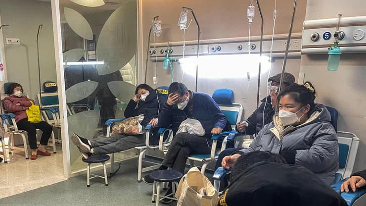 סין התפרצות קורונה בית חולים בעיר שנגחאי