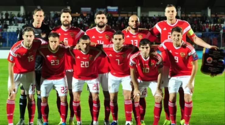 שחקני נבחרת רוסיה (רויטרס) שחקני נבחרת רוסיה