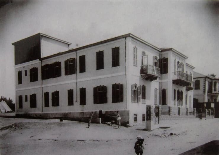 מלון אלקונין תל אביב ב-1913