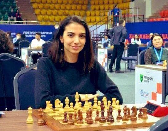 איראן שחמטאית איראנית השתתפה בתחרות בינלאומית ללא חיג'אב