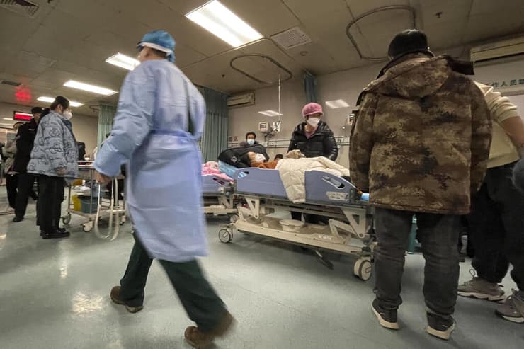 בית חולים במחוז חביי ב סין 22 בדצמבר בצל התפרצות קורונה 21 בדצמבר