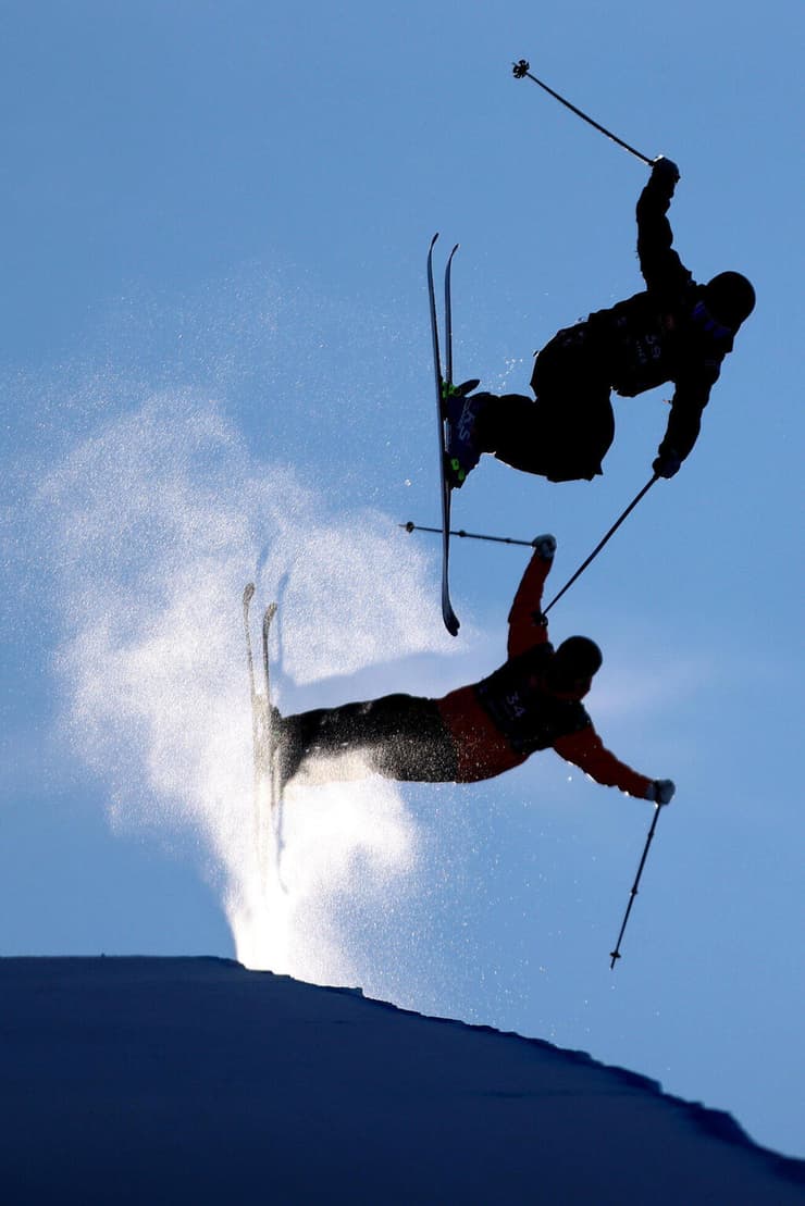 תמונות השנה בספורט 2022 תחרות סקי