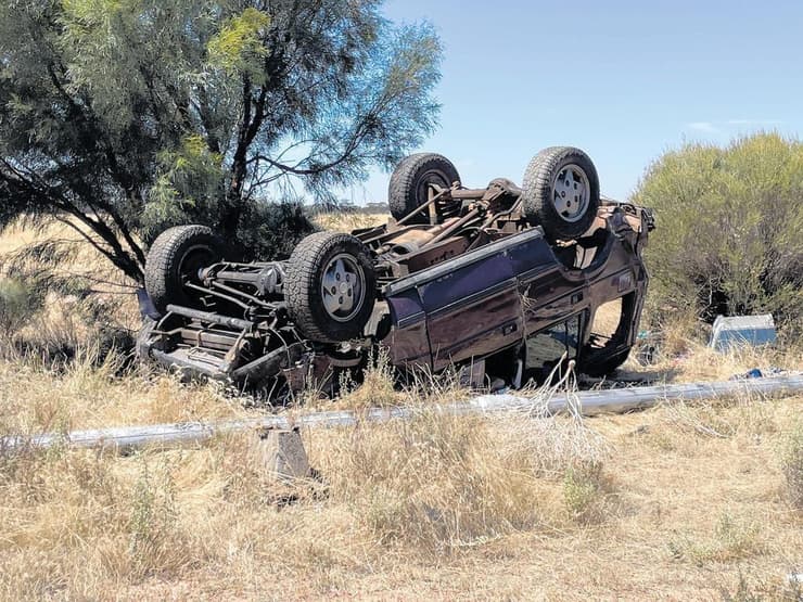 אוסטרליה זירת תאונה הילדים ניצלו