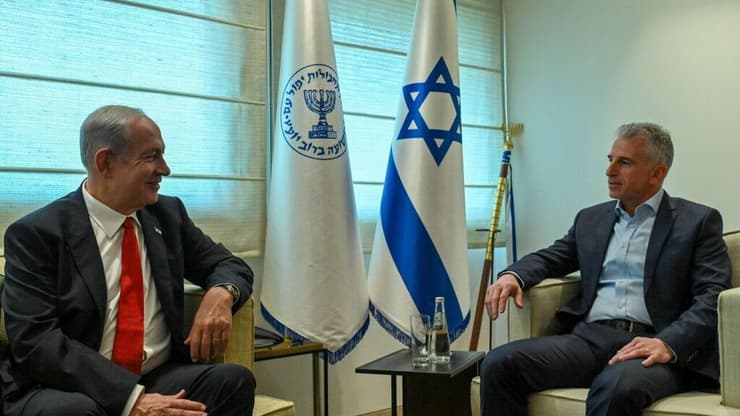 ראש הממשלה בנימין נתניהו קיים פגישת עבודה ראשונה עם ראש המוסד דדי ברנע