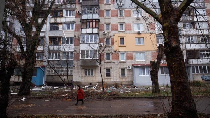 צילום: זיו קורן בית החולים בעיר חרסון באוקראינה