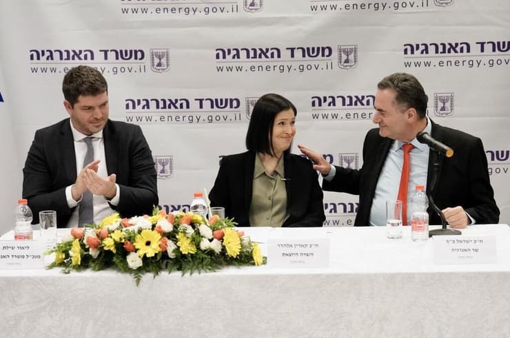 טקס חילופי שרים במשרד האנרגיה