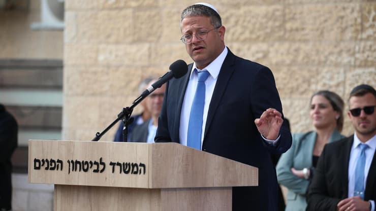 "יועמ"שית עם אג'נדה". בן גביר (צילום: עמית שאבי) איתמר בן גביר