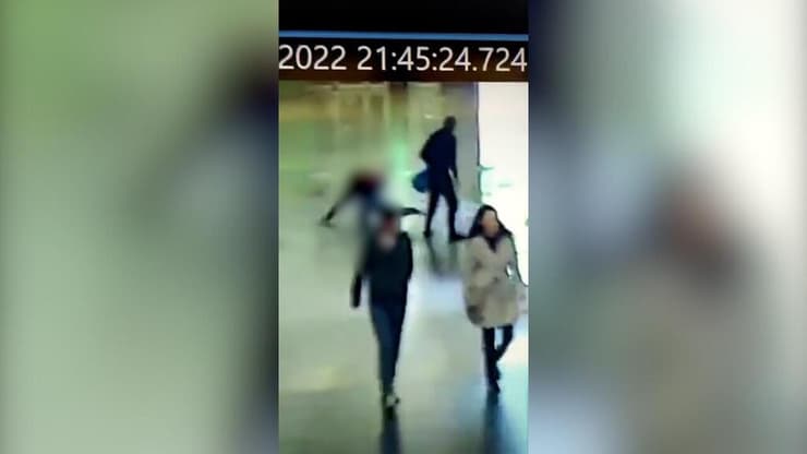 תיעוד דקירת הישראלית ברומא