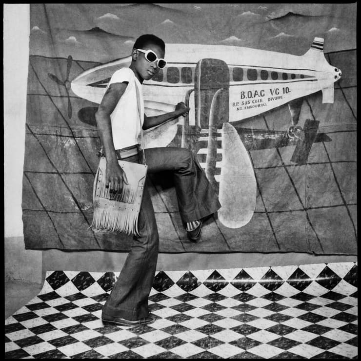 Sanlé Sory 'Je Vais Décoller, 1977. מתוך התערוכה African Fashion