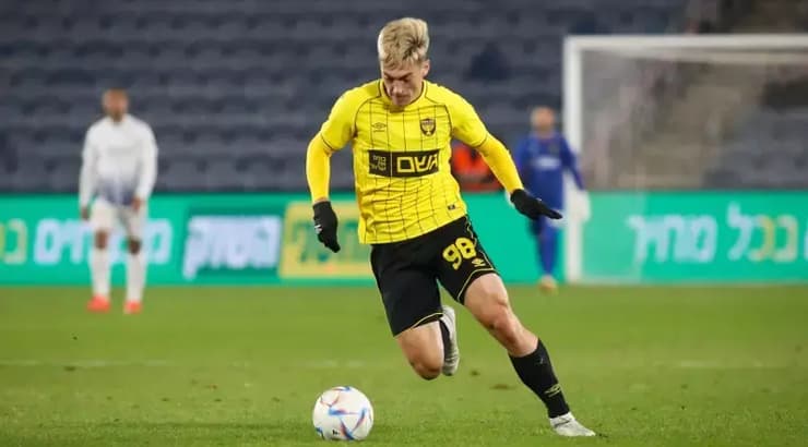 איאון ניקולסקו עם הכדור