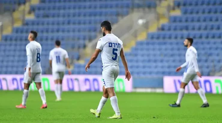 שחקני הפועל רמה"ש מאוכזבים (חגי מיכאלי) שחקני הפועל רמה"ש מאוכזבים