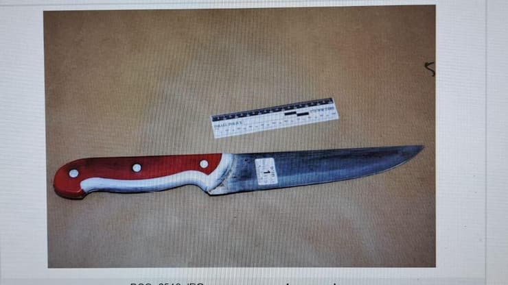 הסכין ששימשה את הנערות 