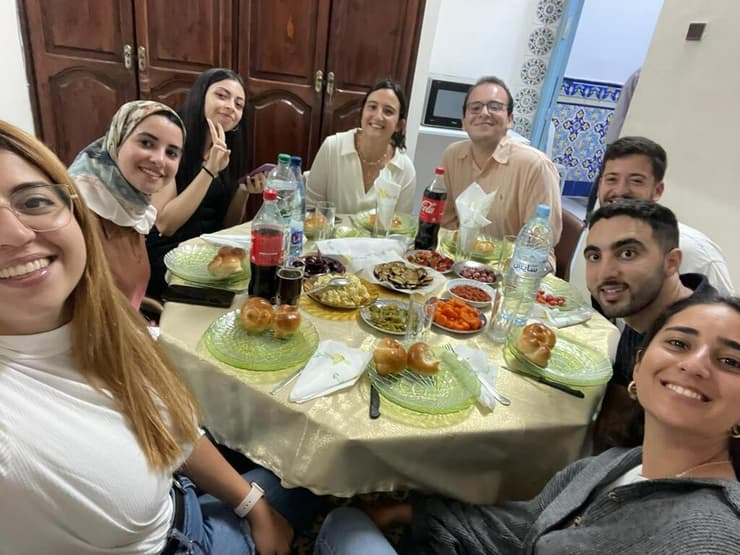 משלחת בני נוער ישראלים ומרוקאים