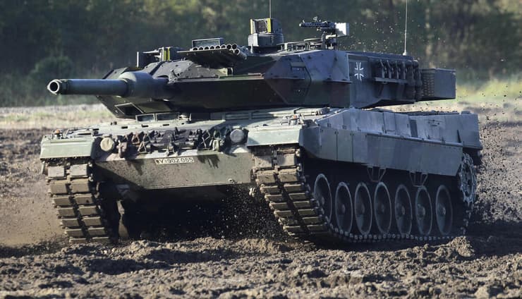 טנק לאופרד גרמני מהסוג ש אוקראינה רוצה