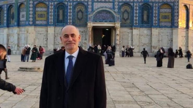 שגריר ירדן בישראל בביקור בהר הבית