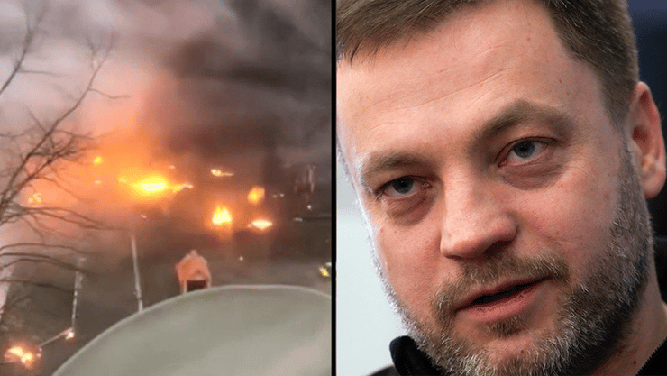 אוקראינה שר הפנים נהרג בהתרסקות מסוק