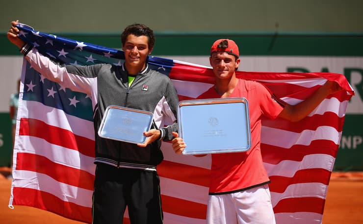 טומי פול טניסאי אמריקאי עם טיילור פריץ, רולאן גארוס 2015