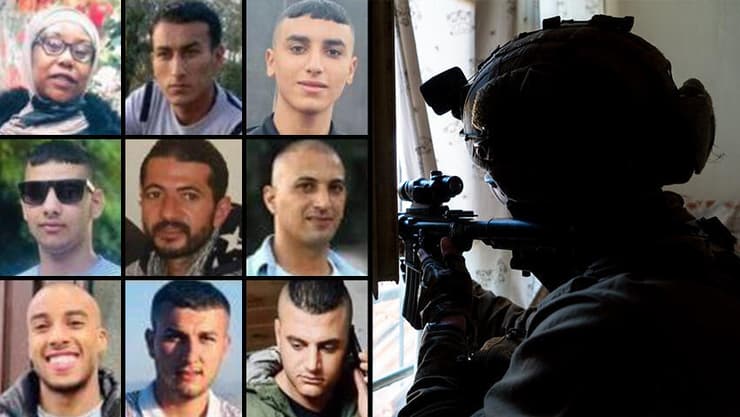 לוחם בפעולה בג'נין, ותשעת הפלסטינים שנהרגו 
