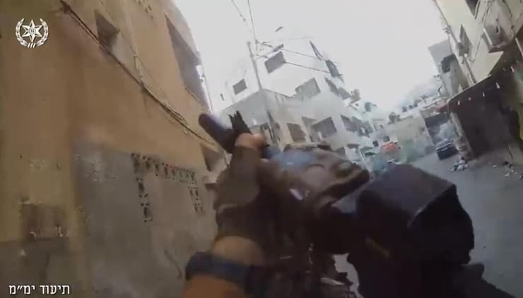 תיעוד ממצלמות הקסדה של לוחמי הימ"מ: קרב היריות מול מחבלים חמושים במחנה הפליטים ג'נין