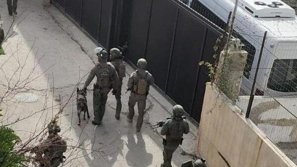 כוחות הביטחון מגיעים לבית המחבל שביצע את הפיגוע בעיר דוד