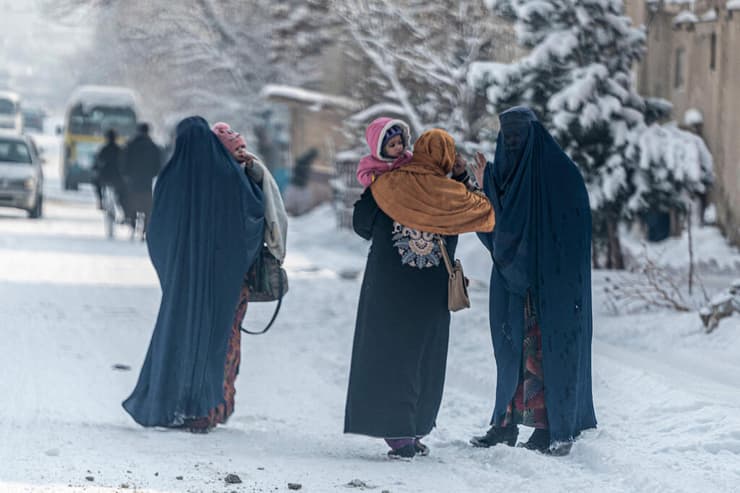 אפגניסטן גל קור שלג