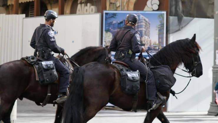 כוחות המשטרה פועלים בירושלים