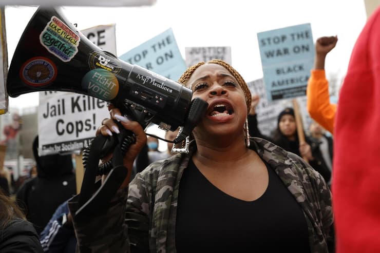 הפגנה ב אטלנטה בעקבות מעצר ומותו של טיירי ניקולס ב ממפיס ארה"ב