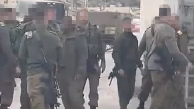 תיעוד חלק מהקטטה בין לוחמי גולני לבין סמח"ט יהודה