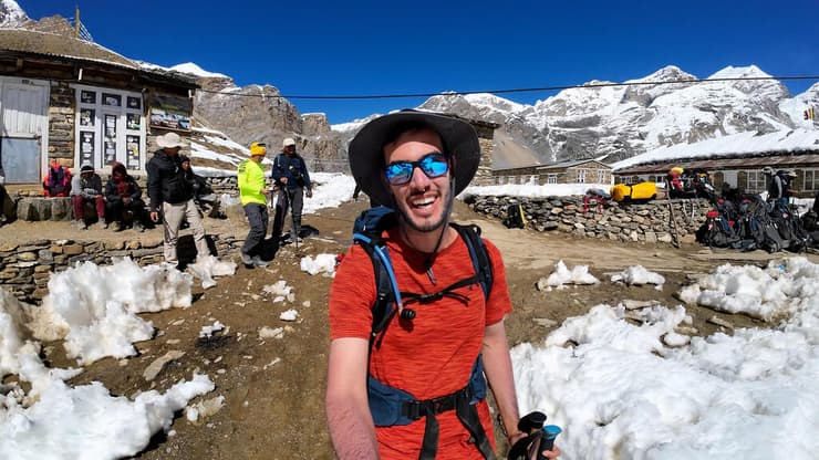 "הבנתי שאני לא מבין כלום על אורח חייהם של חבריי". אוהד הנווד באנפורנה אוהד הנווד באנפורנה