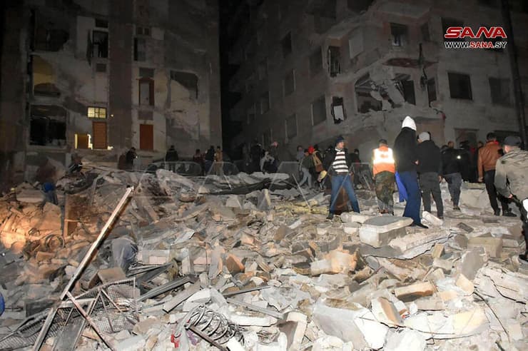 חאמזה, סוריה רעידה רעידת אדמה רעידות 