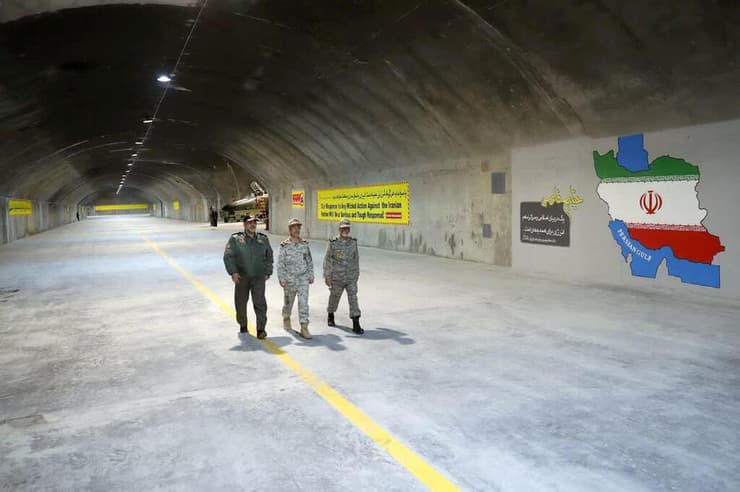 בסיס תת-קרקעי של חיל האוויר ש איראן חשפה אבל לא ציינה את מיקומו 
