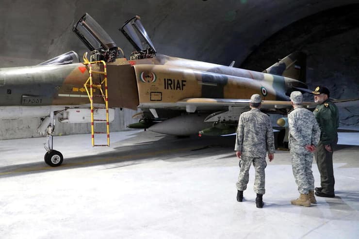 בסיס תת-קרקעי של חיל האוויר ש איראן חשפה אבל לא ציינה את מיקומו 