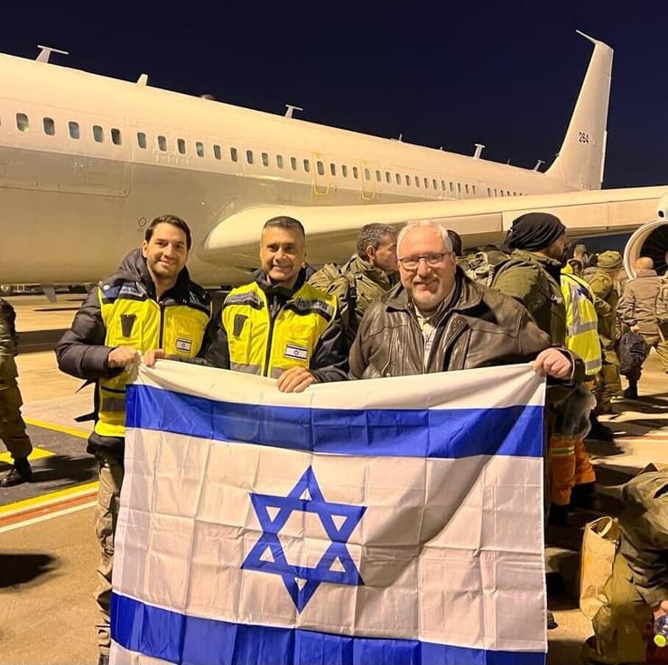 משלחת החילוץ וההצלה הישראלית נחתה באדנה, טורקיה