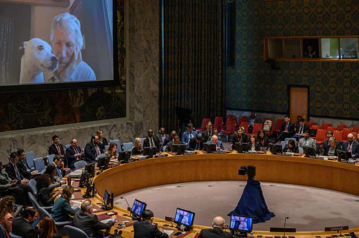 רוג'ר ווטרס במועצת הביטחון של האו"ם