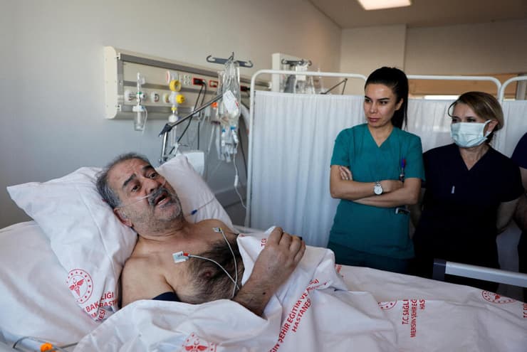 טורקיה חוסיין ברבר בן 62 שרד 187 שעות בהריסות מספר ששתה את השתן של עצמו