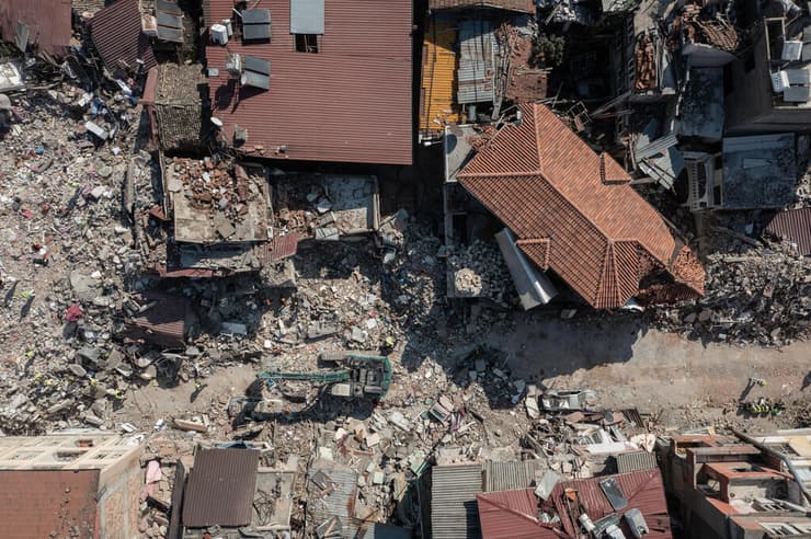 טורקיה הרס מחוז הטאי רעידת אדמה