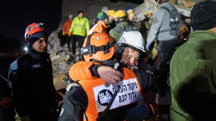 רעידת אדמה טורקיה משלחת צה"ל ישראל ישראלית