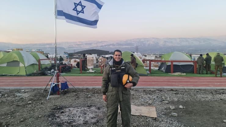 רעידת אדמה טורקיה משלחת צה"ל ישראל ישראלית הלל שלו