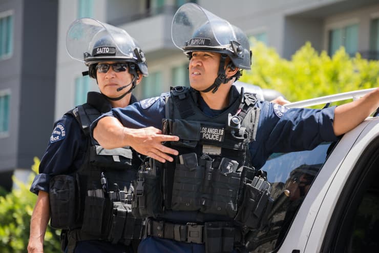 משטרה ארה"ב לוס אנג'לס אילוס אילוסטרציה