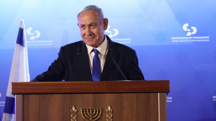 ראש הממשלה בנימין נתניהו בועידת הנשיאים ה-48 בירושלים