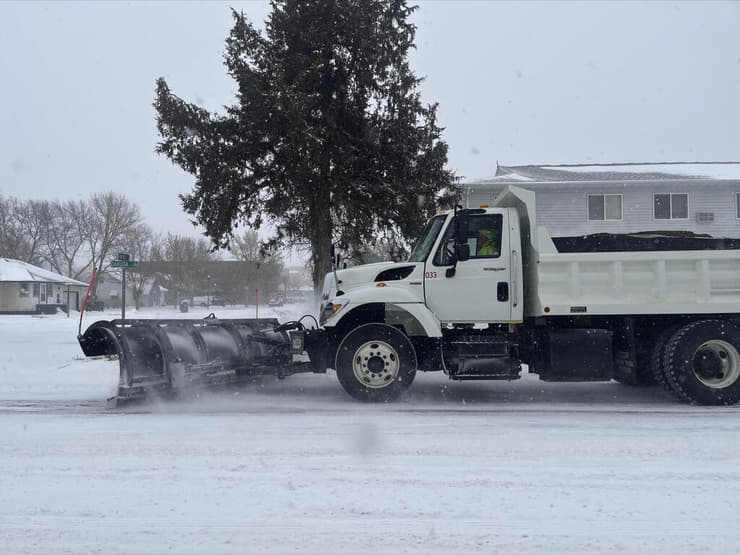 דרום דקוטה שלג סופת שלגים ב ארה"ב