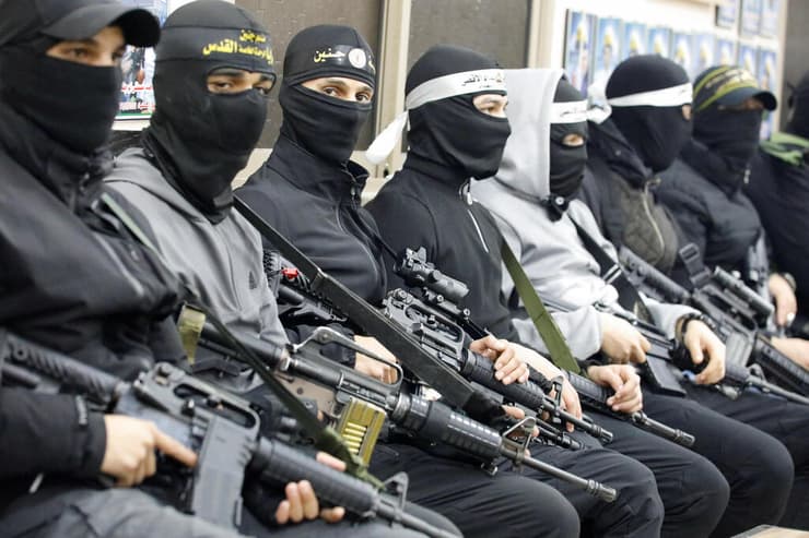 חמושים פלסטינים בג'נין