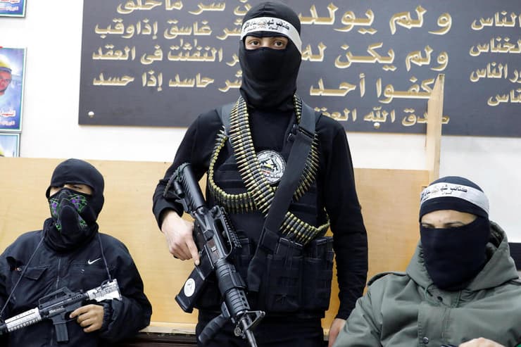 חמושים פלסטינים בג'נין