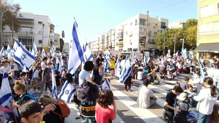 מחאה תל אביב