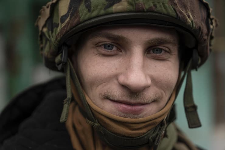 לוחמים אוקראינים ב ווהלדר במחוז דונייצק מלחמה אוקראינה מול רוסיה